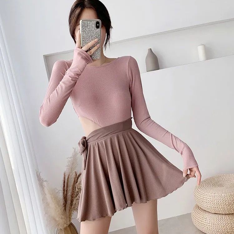 Bộ Đồ Bơi Mỏng Che Bụng Phong Cách Hàn Quốc Cho Nữ | BigBuy360 - bigbuy360.vn