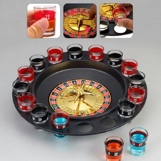 Trò chơi vòng quay may mắn Drinking Roulette Set