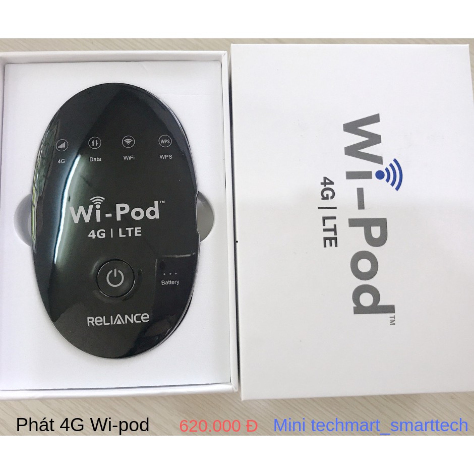 Bộ Phát Sóng Wifi Wi-Pod 4G LTE - Cục Phát Wifi 4G