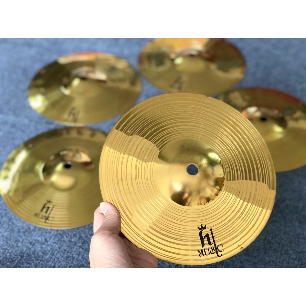 Cymbals đồng 8inch 20cm chơi trống Cajon