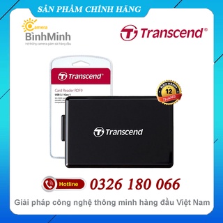 Đầu đọc thẻ nhớ đa năng transcend f8 usb 3.0