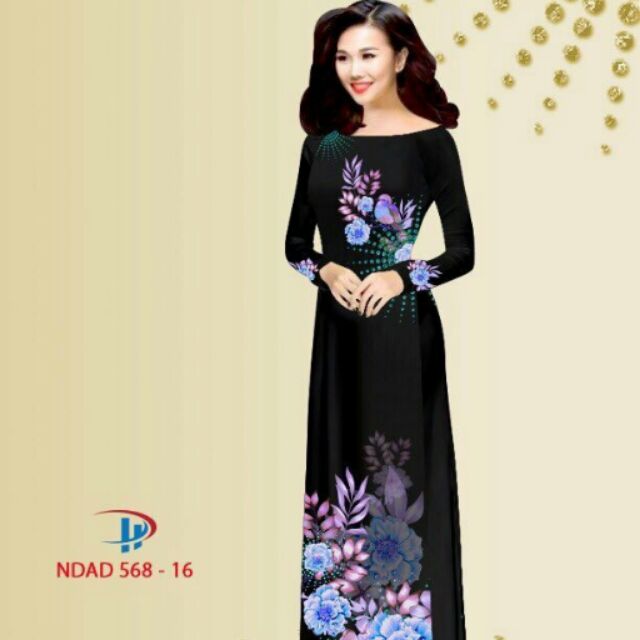 Vải áo dài in hoa