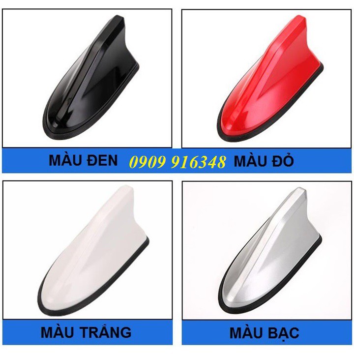ĂNG TEN VÂY CÁ MẬP, VÂY CÁ MẬP Ô TÔ, ANGTEN CÓ ĐẾ CAO SU THU PHÁT SÓNG RADIO DÙNG TRONG Ô TÔ