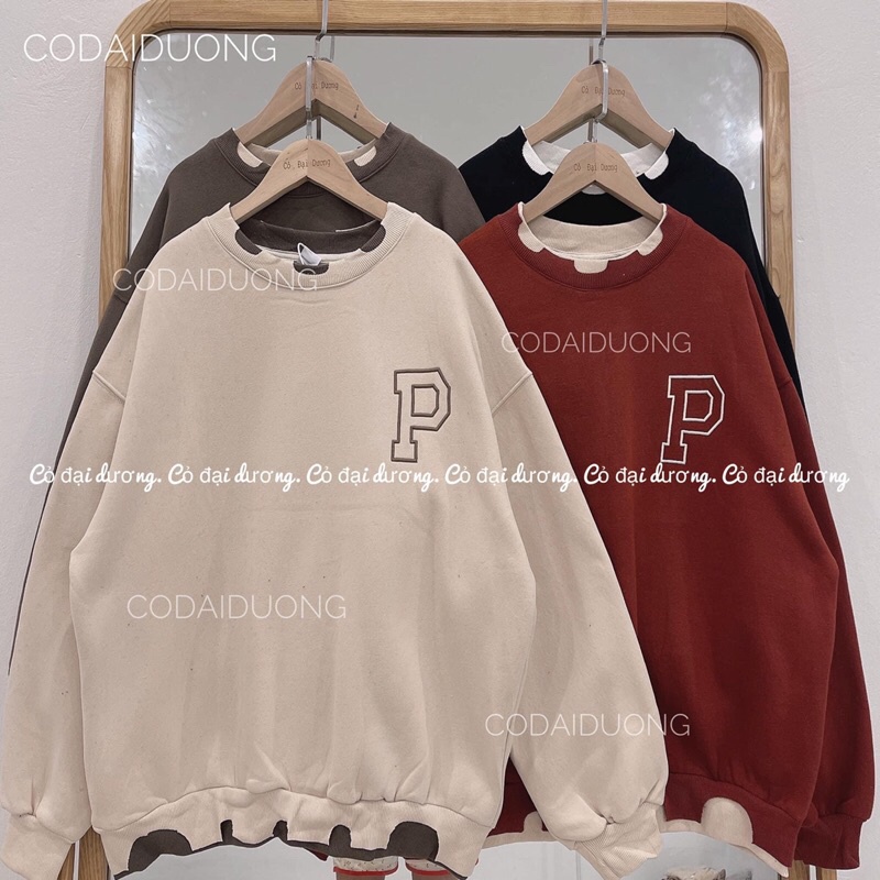 áo nỉ SWT chữ P