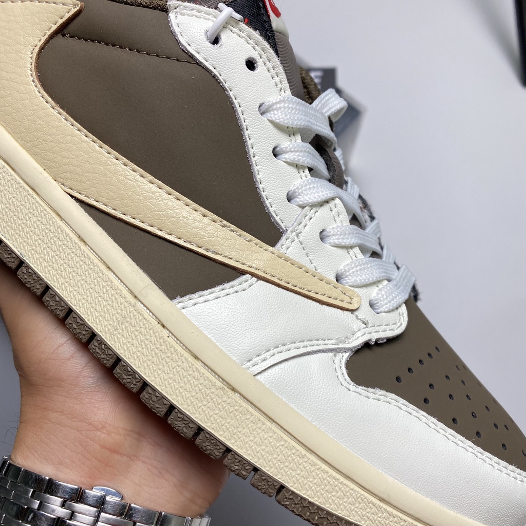 Giày Jordan 1 Low x Travis Scott Reverse Mocha  - Hype Sneaker | Phiên bản high quality