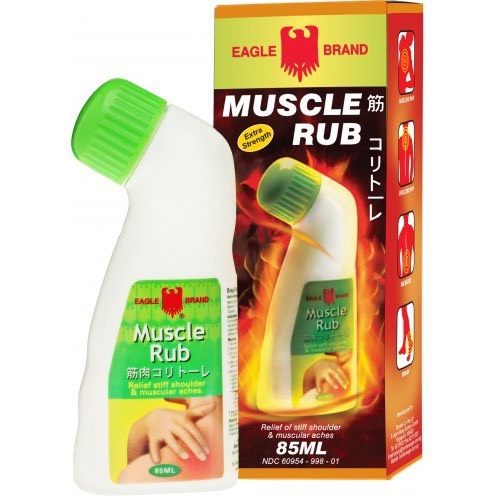 HSD 2028 - Dầu xoa bóp giảm đau hiệu Con Ó Muscle Rub 85ml / Eagle Brand / Dầu gió Dầu lăn