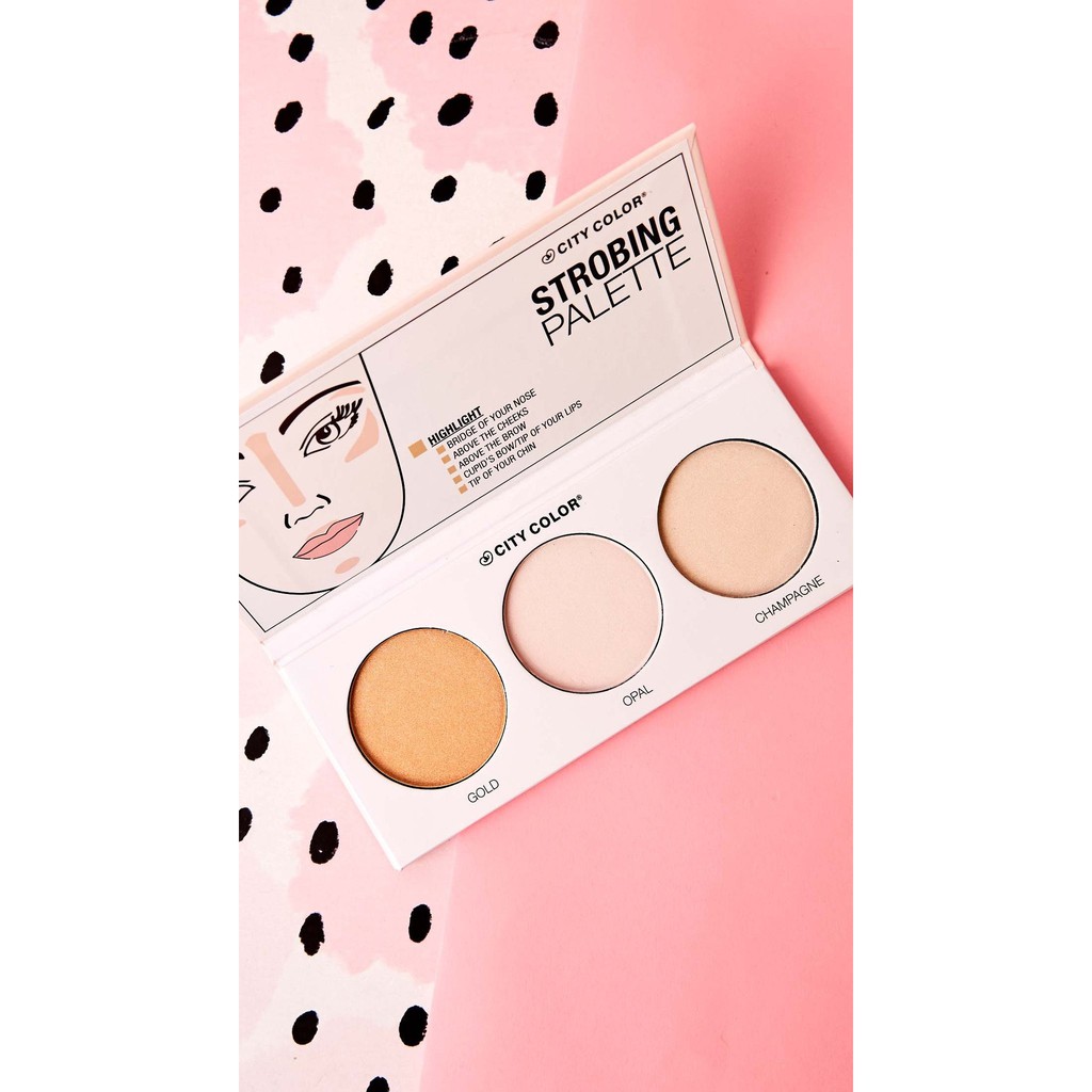 (hàng Mới Về) Bảng Phấn Bắt Sáng Nhiều Màu Sắc Kết Hợp Thời Trang | BigBuy360 - bigbuy360.vn