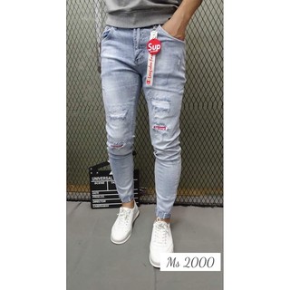 QUẦN JEAN NAM RÁCH CO GIÃN, QUẦN ĐẸP