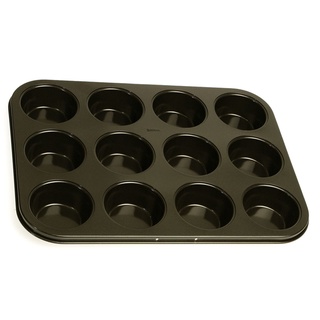 Khay nướng cupcake chống dính 12 ô to - nhỏ