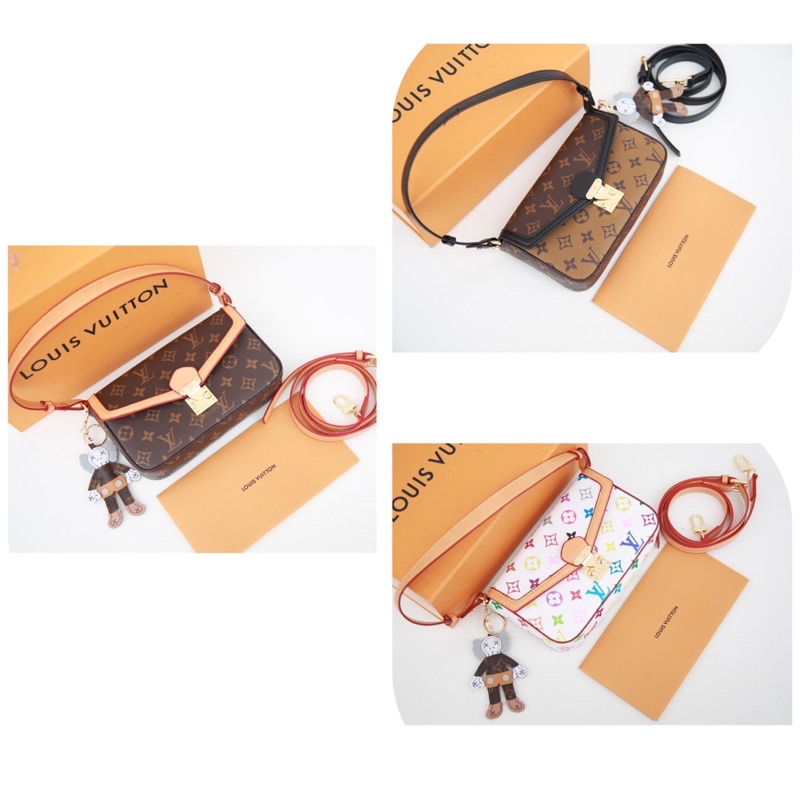 Túi kẹp nách W266-25 LV kèm dây fullbox nguyên seal kèm quai đẹp mê