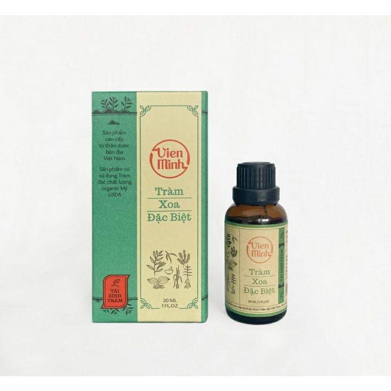 Dầu tràm xoa đặc biệt Viên Minh 15, 30ml (CHÍNH HÃNG)