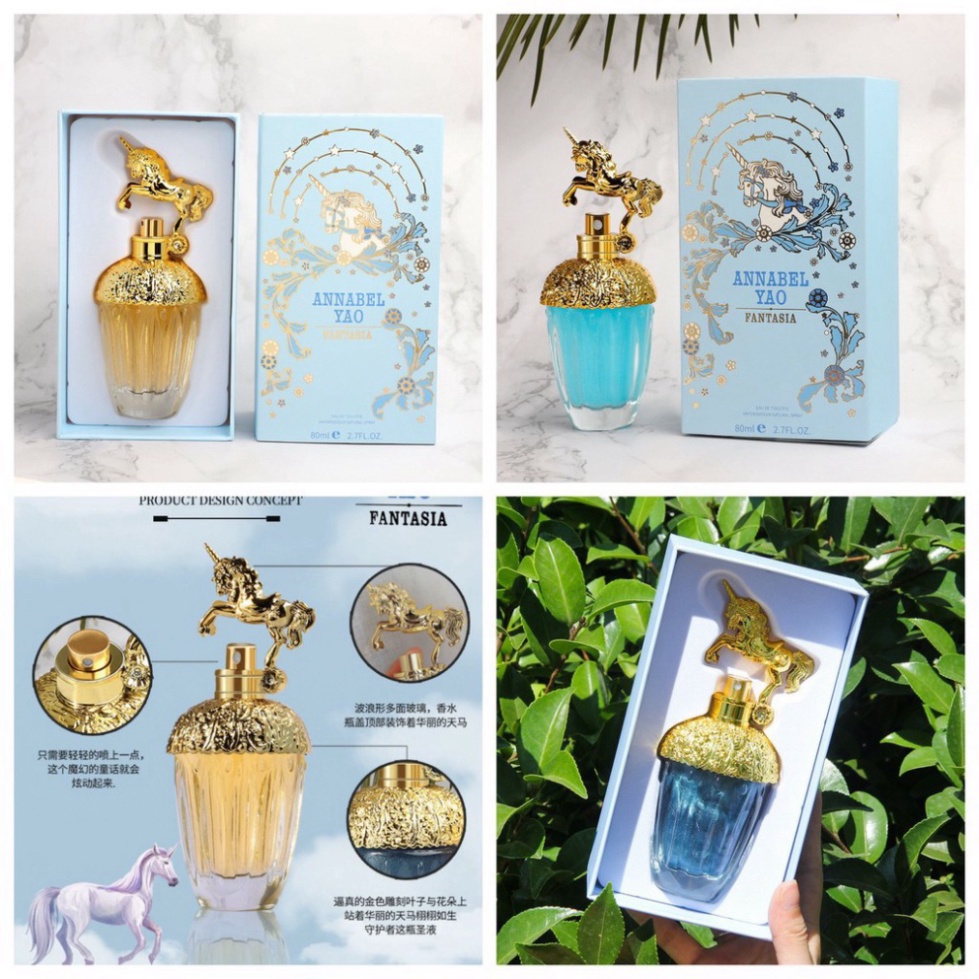 (Gía Sỉ) Nước Hoa Nữ FANTASIA, Dầu Thơm Nữ Quyến Rủ, Quý Phái 80ml Cao Cấp