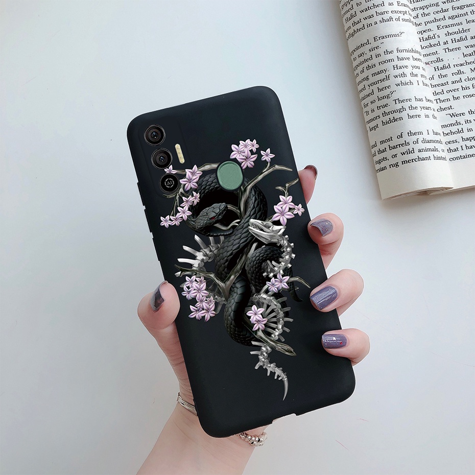 Ốp Điện Thoại TPU Silicon Mềm Họa Tiết Thời Trang Cho Tecno Spark 7T Spark 7 Tecno Spark7T Spark7