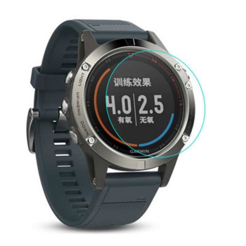 FLEXIBLE GARMIN Set 5 Kính Cường Lực 9h Bảo Vệ Màn Hình Cho Đồng Hồ Garmin Fenix 5 5s 5x Plus