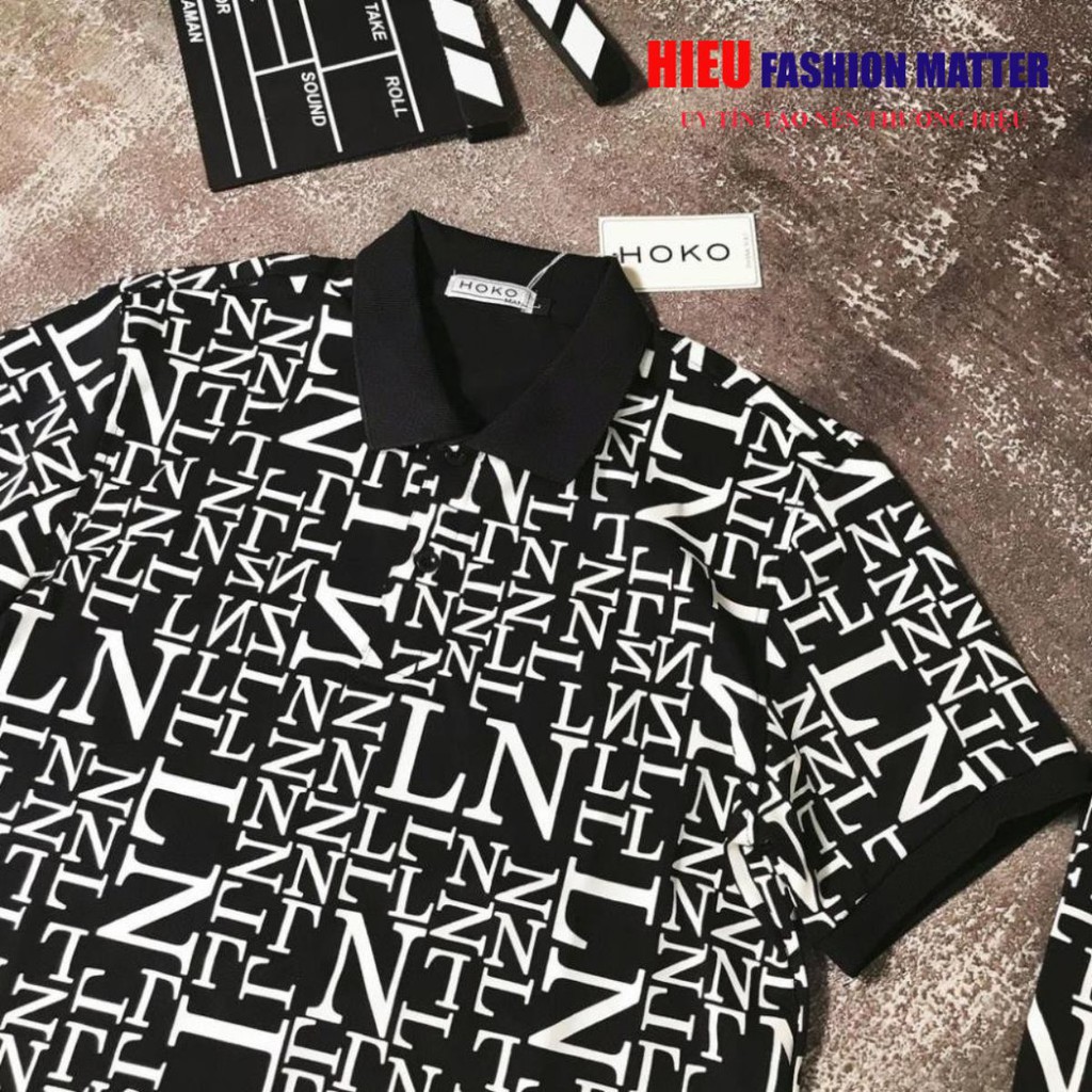 Áo phông Nam Nữ ⚡ FREE SHIP ⚡ Áo polo LN logo 3D 😍😍😍