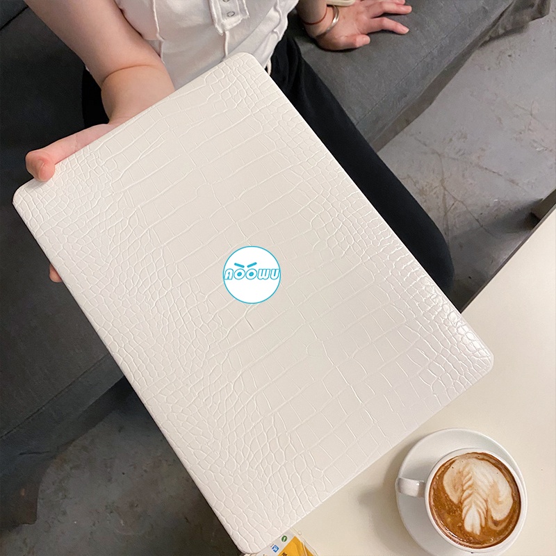 Vỏ máy tính xách tay bằng da vân cá sấu dành cho MacBook M1 Air 13 Pro 13 inch A2337 A2338 2020 A2179 A2289 A2251 A1466 A1369 Pro 16 2019 A2141 có Nắp bàn phím