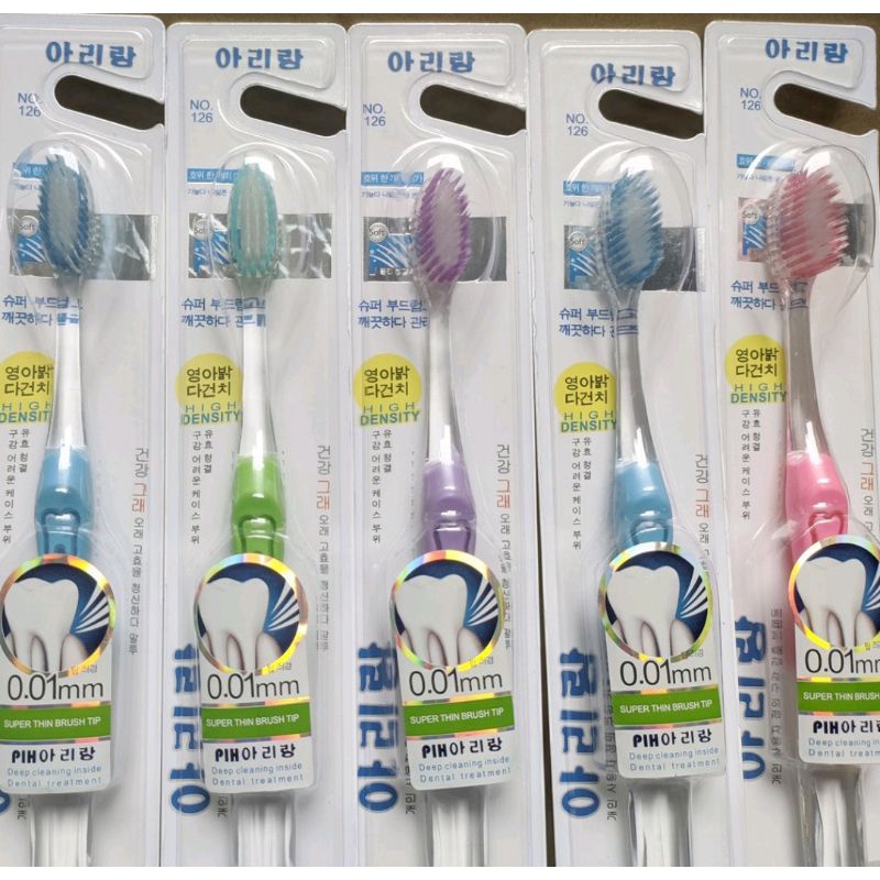 Bàn chải đánh răng sợi siêu mềm, siêu mảnh 0.01mm