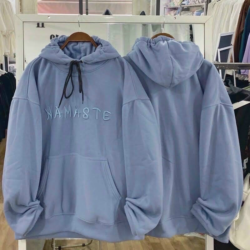Áo Hoodie_Tay Cánh Dơi Phồng Phom Rộng_Chất Nỉ Bông Ngoại Nhập Không Xù Lông_Hàng May 2 Lớp Nón Siêu Kute