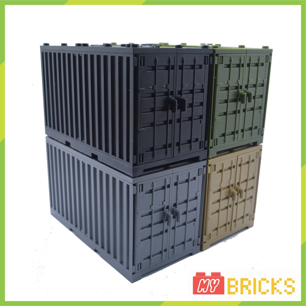Lắp ráp mô hình thùng Container hàng hóa - Phụ kiện - MR7042