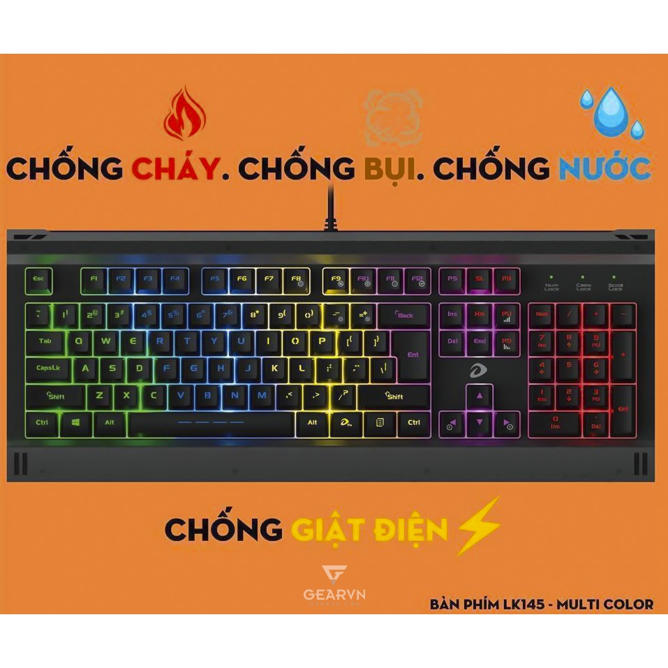[ SIÊU SỐC]Bàn phím Gaming DareU LK145 Chính Hãng | BigBuy360 - bigbuy360.vn