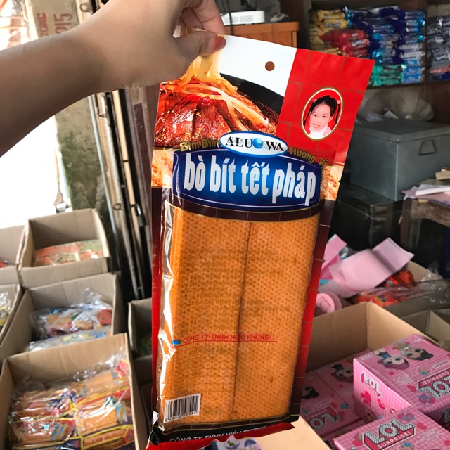 [KHUYẾN MẠI] Bò Bít Tết Pháp Thơm Ngon Ăn Liền, Snack Cay Cay, Đồ ăn vặt