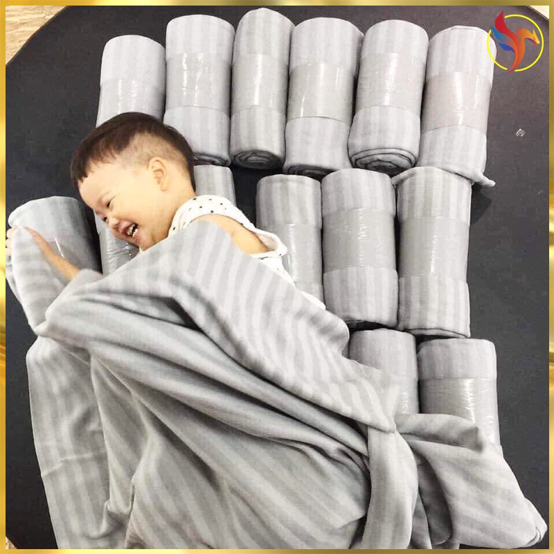 Chăn Kẻ Ikea  - Siêu Nhẹ - Chăn Đắp Văn Phòng, Đi Du Lịch Hay Dùng Trong Spa