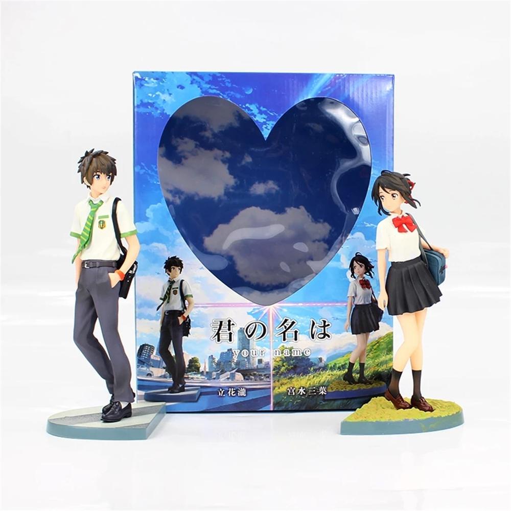 Set 2 Mô Hình Đồ Chơi Nhân Vật Miyamizu Mitsuha Trong Phim Hoạt Hình &quot;Your Name&quot;