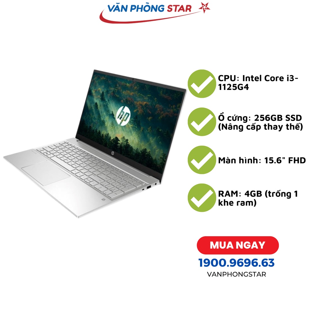 Laptop HP Pavilion 15-eg0542TU (4P5G9PA) chính hãng