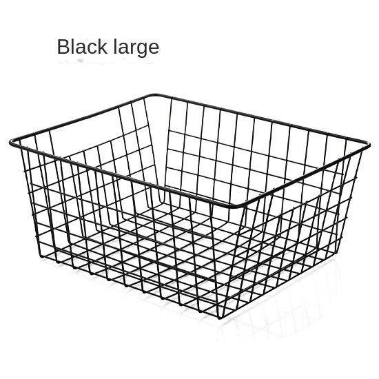 Giỏ Sắt Đựng Đồ Dùng Phong Cách Nhật Bản Tiện Dụng Cho Nhà Bếp