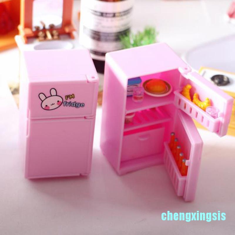 Tủ Lạnh Đồ Chơi Búp Bê Cỡ 1 / 12