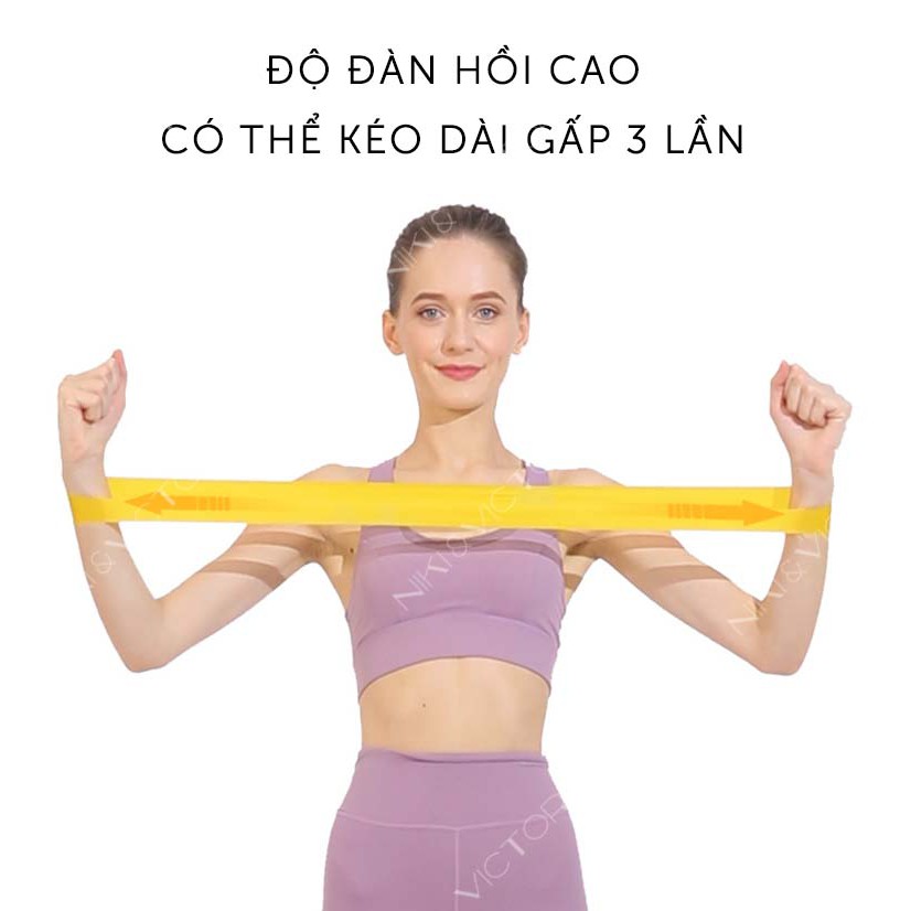 Đai Kháng Lực Miniband Tập Mông Đùi 5/10/20/30/40/50 lbs