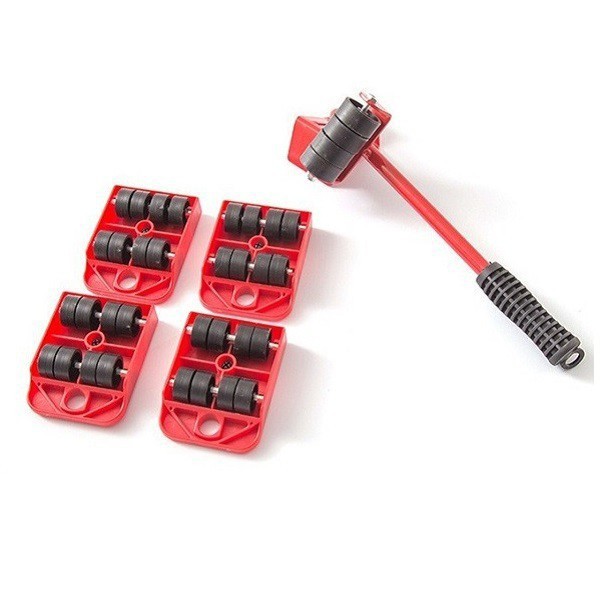 Dụng cụ nâng và hỗ trợ di chuyển đồ đạc thông minh - Di chuyển đồ đạc có bánh 5PC -  warmstores