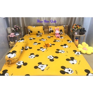 Bộ Drap Thun Hàn Quốc Mát Lạnh Cực Hot 1m2