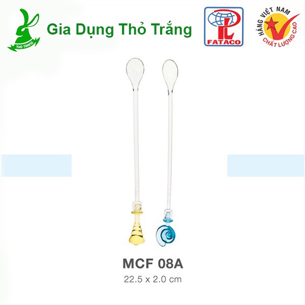 Muỗng Cafe MCF08A Nhựa Trong Acrylic Cao Cấp Fataco Việt Nam