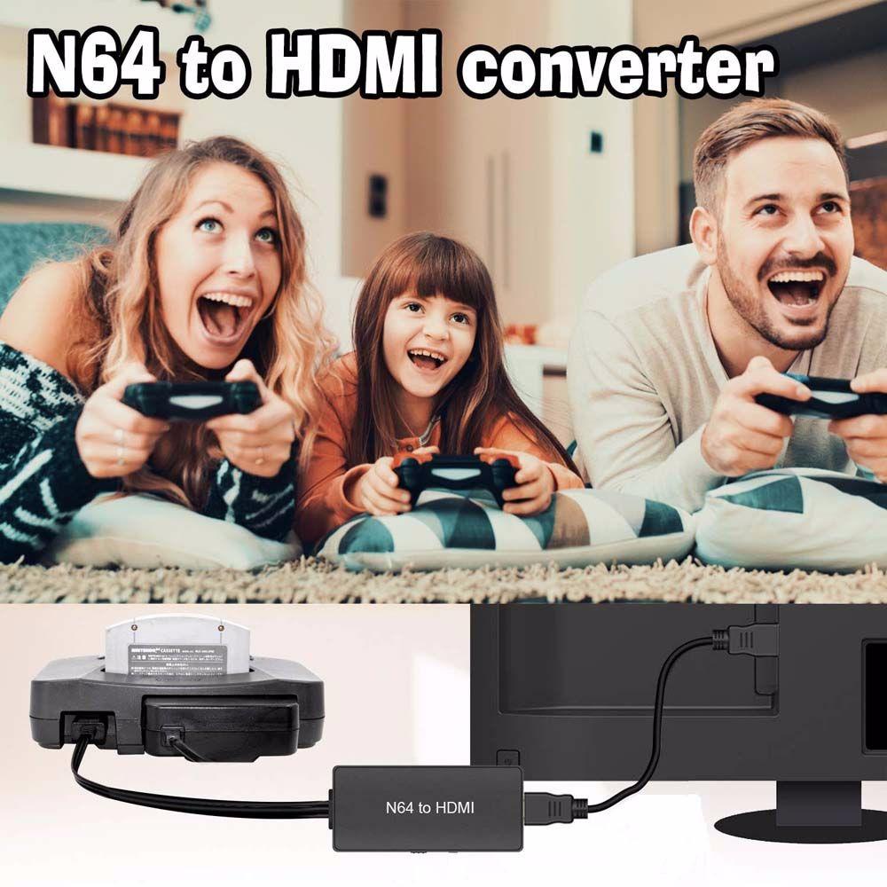 Bộ Chuyển Đổi N64 Sang HDMI Cho GameCube / SNES TV GC / SNES / N64 Sang HDMI SNES Sang HDMI 64 Nintendo64