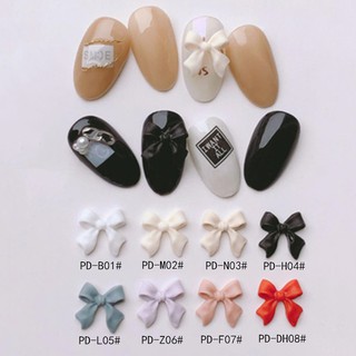 Set 10 Charm Nơ Lì Hàn Quốc Trang Trí Đính Móng NZ02