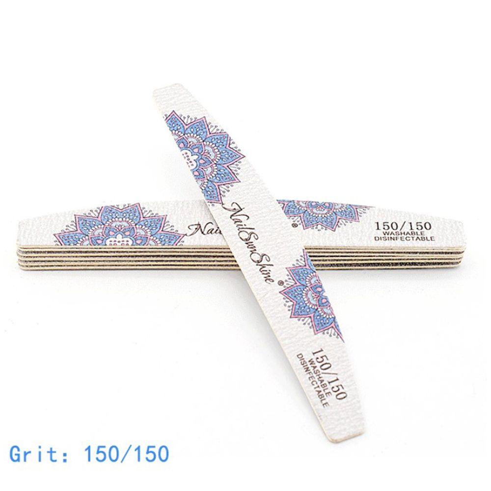 Dụng Cụ Dũa Móng Tay 80 100 150 180 240 Grit Dày Dặn Tiện Dụng Cho Gia Đình