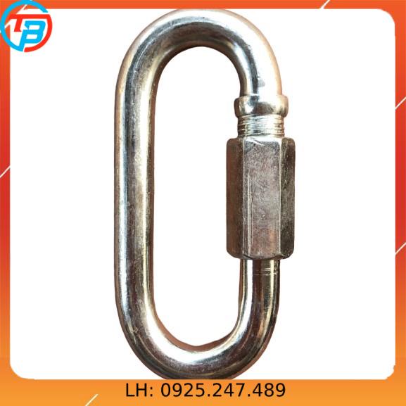Móc nối xích, khóa xích INOX 4 5 6 8 10 12 CÁP THÉP SÀI GÒN