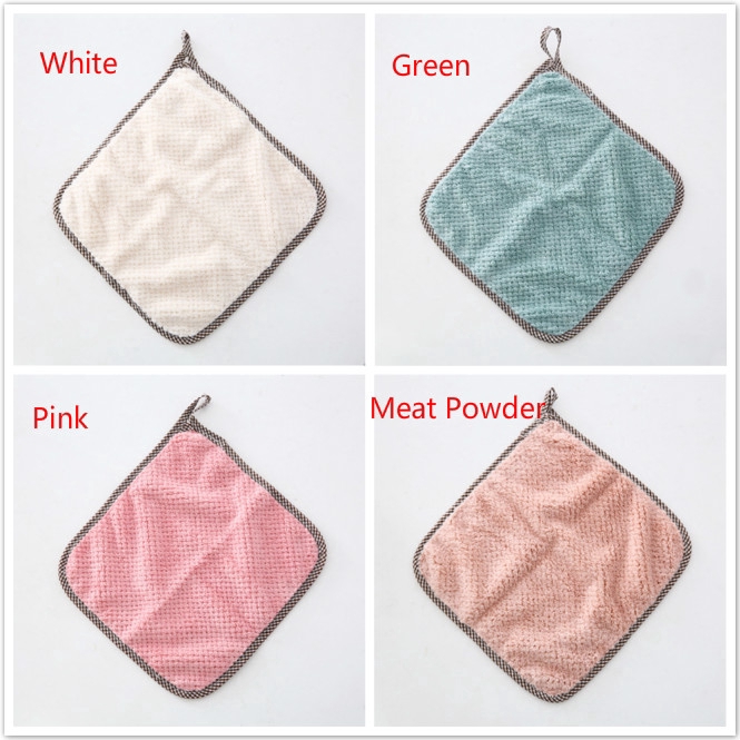 Khăn lau tay hai mặt da dụng cao cấp