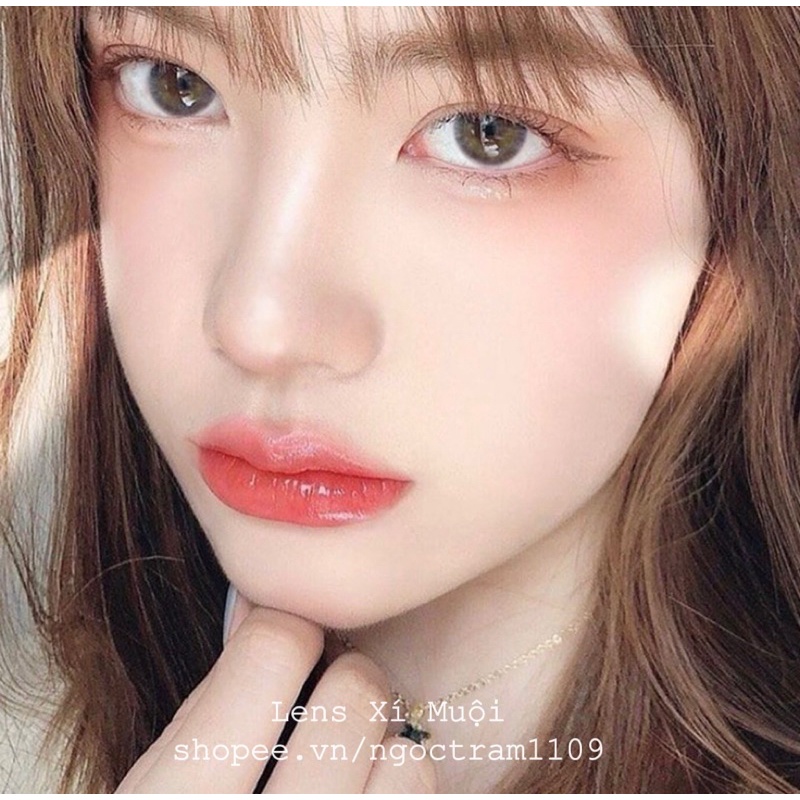 Lens mắt màu xám tây Anne giãn vừa 0 độ