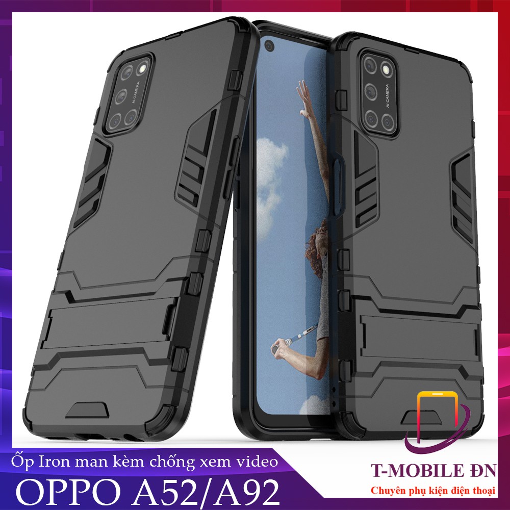 Ốp lưng Oppo A52 A53 A92 A93 A94 🔥FREESHIP🔥Ốp chống sốc IRON MAN cho Oppo A52 A53 A92 A93 A94