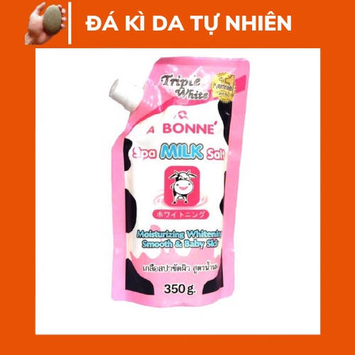 Muối tắm Sữa Bò Spa A Bonne' Thái Lan 350g có vòi
