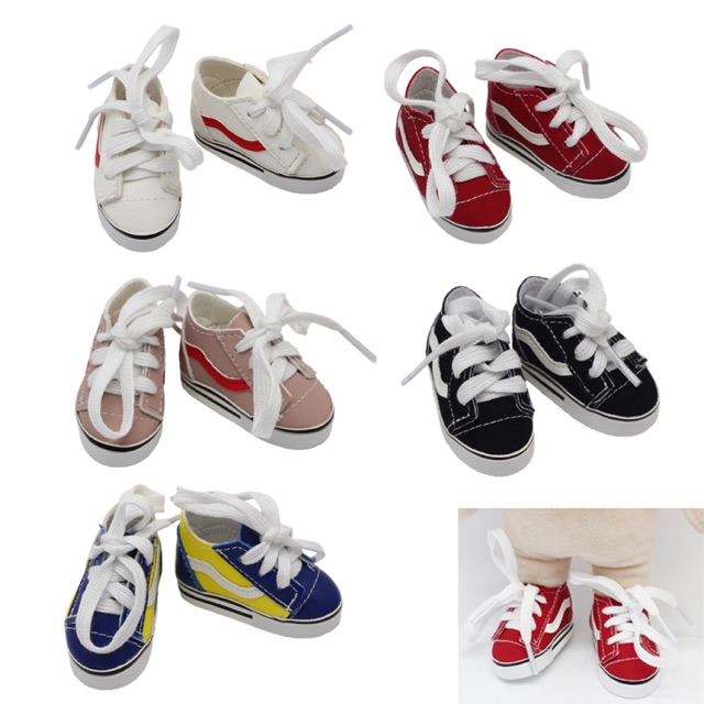 Giày Vans 5,5cm cho búp bê 20cm