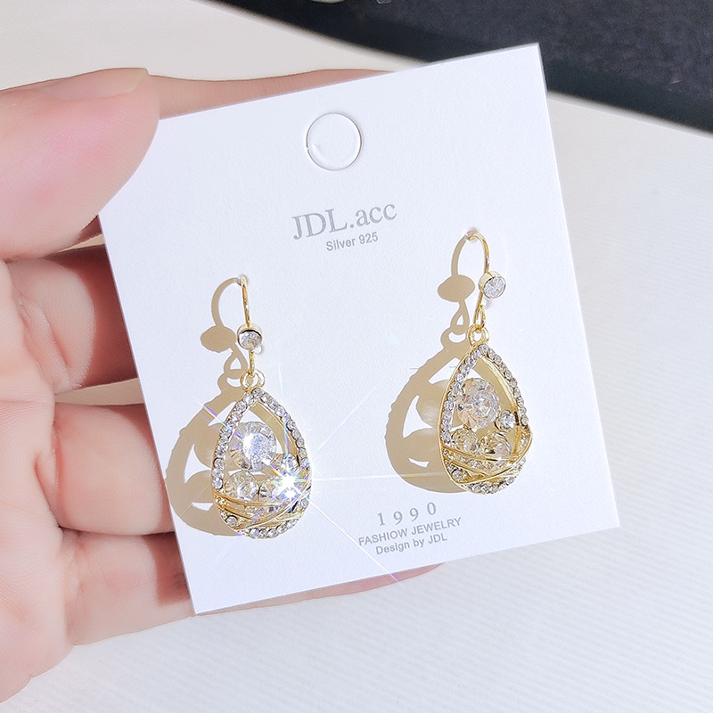 Khuyên tai JIUDUOLAN dáng dài tạo hình độc đáo thời trang cho nữ