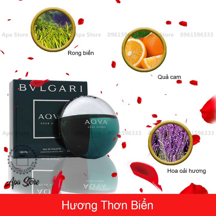 Nước Hoa Bvl Aqva Pour Homme Dành Cho Nam Dung Tích 10ml | BigBuy360 - bigbuy360.vn