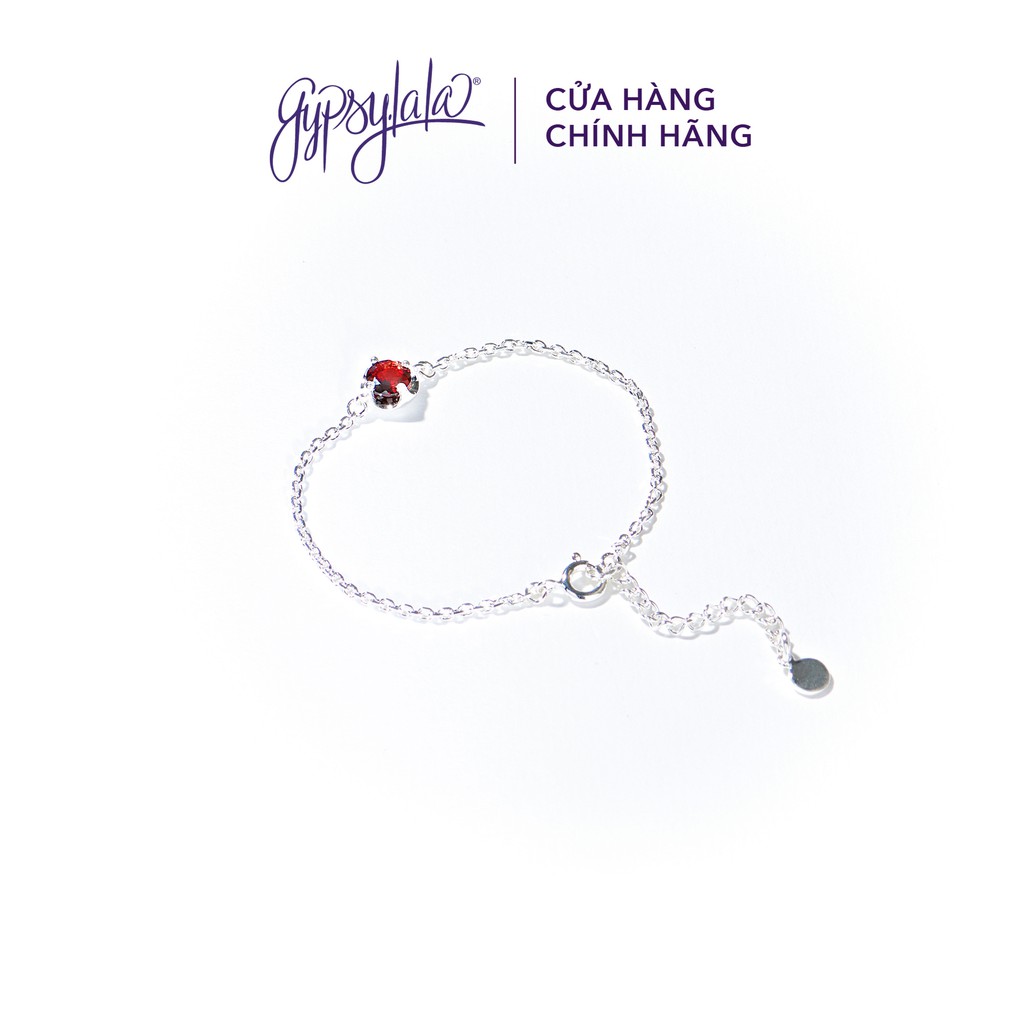 Vòng Tay Đá Garnet Thiên Nhiên Mang Năng Lượng SP003318 Gypsy,lala