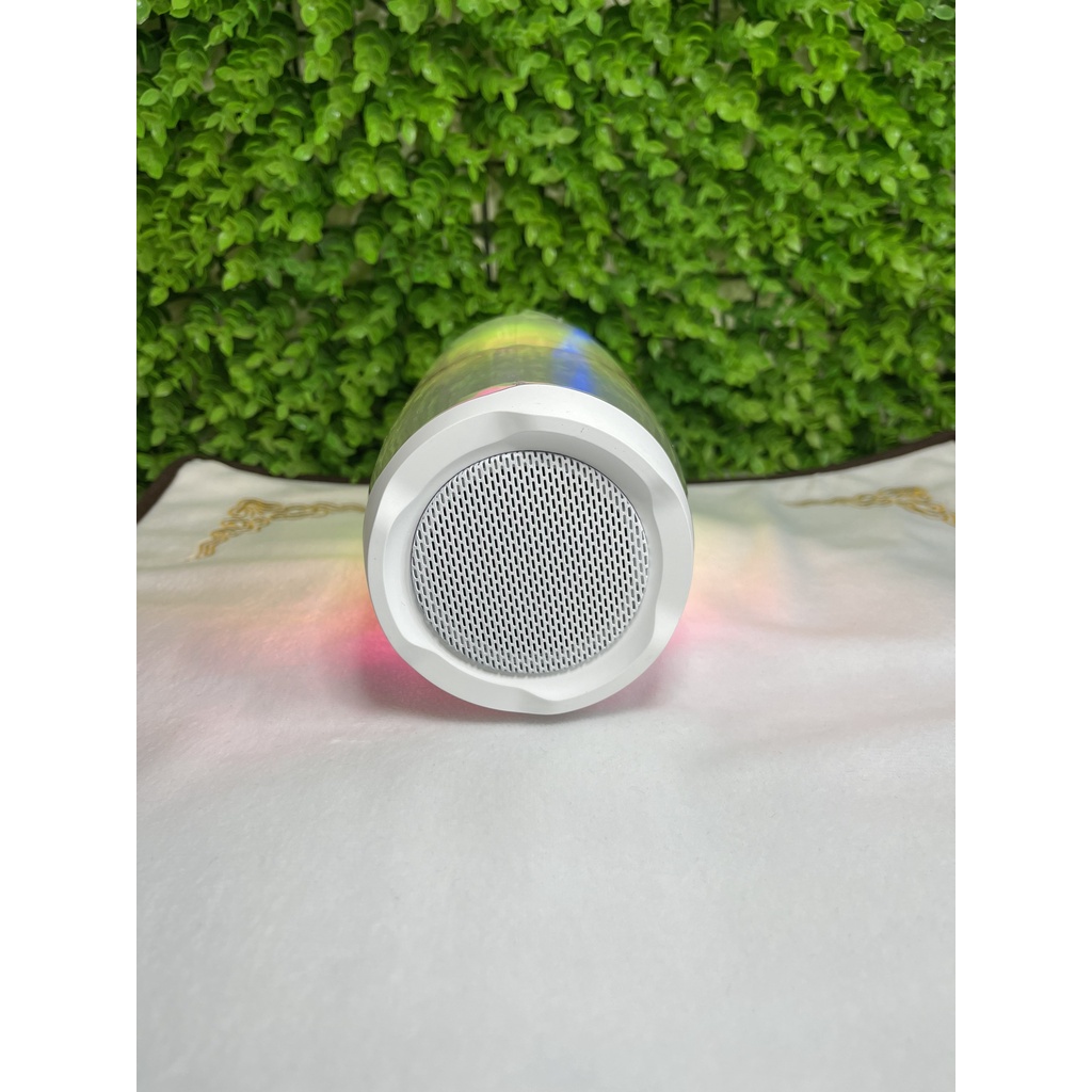 Loa Bluetooth Pulse 4 Đèn Led 360 Âm Thanh Chuẩn Bass Căng Đét, Hàng Cao Cấp, Thiết Kế Siêu Đẹp Mắt