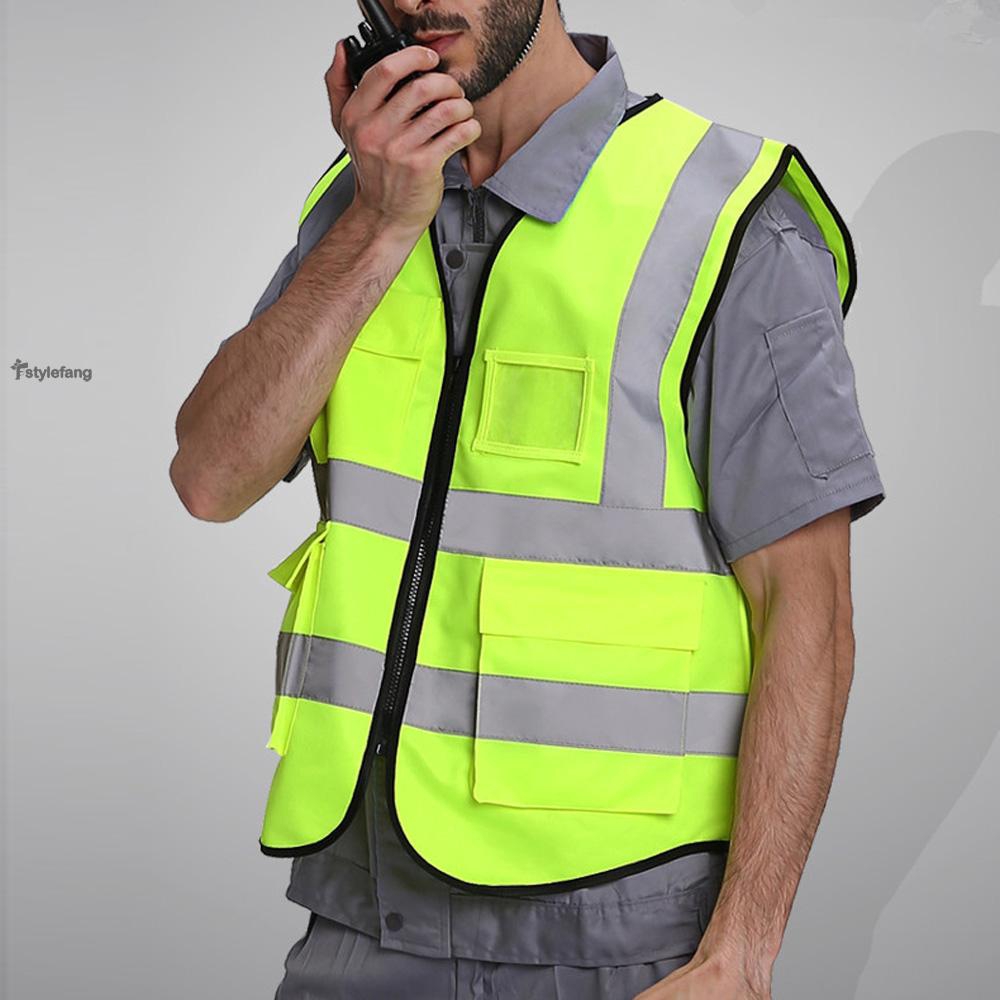 Áo khoác bảo hộ phản quang an toàn tiện dụng | BigBuy360 - bigbuy360.vn