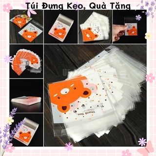Bộ 100 túi đựng quà, bánh kẹo nhỏ xinh kích thước 7cm*7cm
