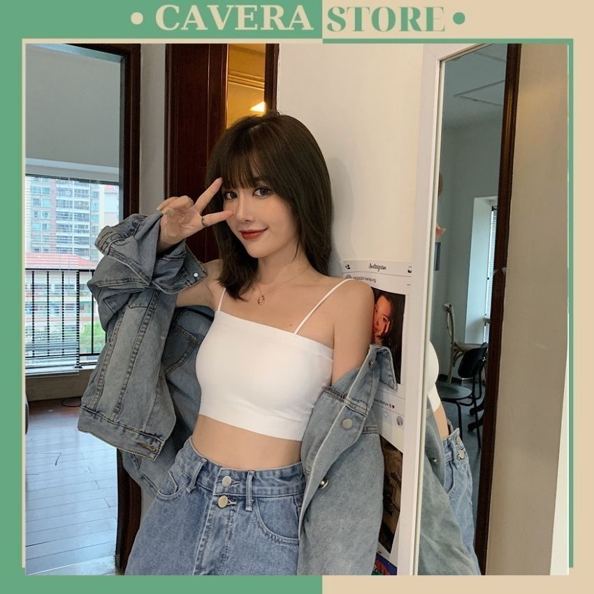 Áo bra nữ, Áo ngực đúc su Cao Cấp mát lịm, sờ mịn tay mút đệm vừa B8881 CAVERA